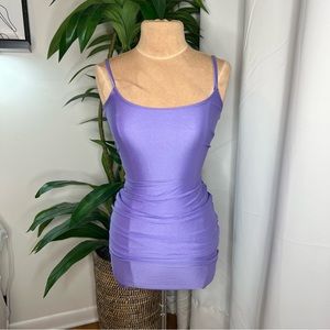Madrag | Spaghetti Strap Satin Mini Dress | Size: S
